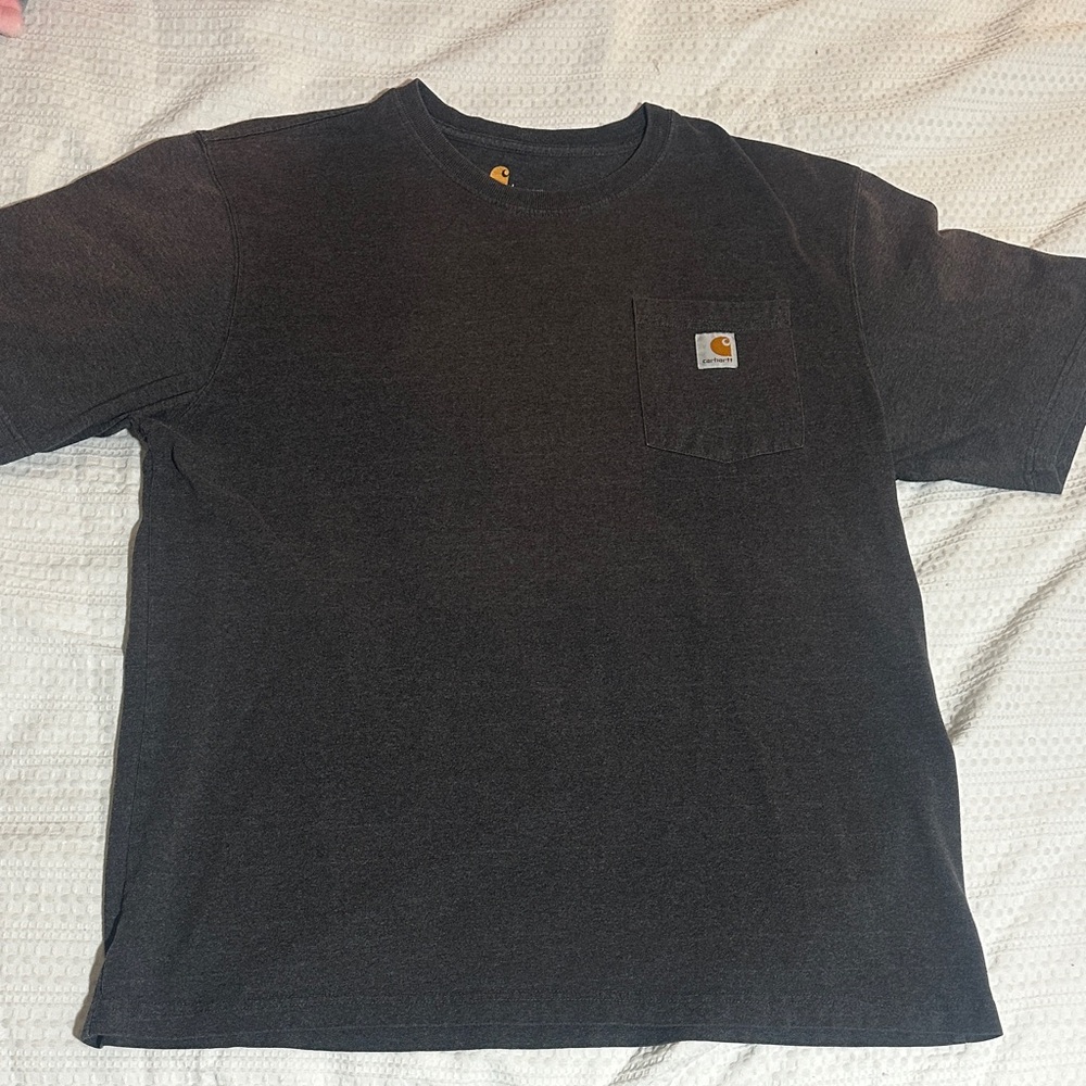 Carhartt Charcoal Pocket Tee Mens